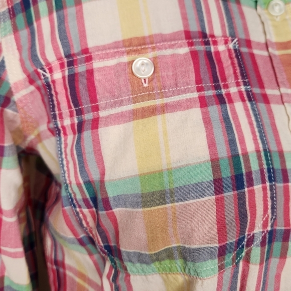 Ralph Lauren Pink Plaid Safari Shirt - Picture 8 of 13